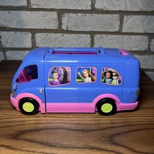 2000's POLLY POCKETS DANCE PARTY BUS Vintage Toy Vehicle